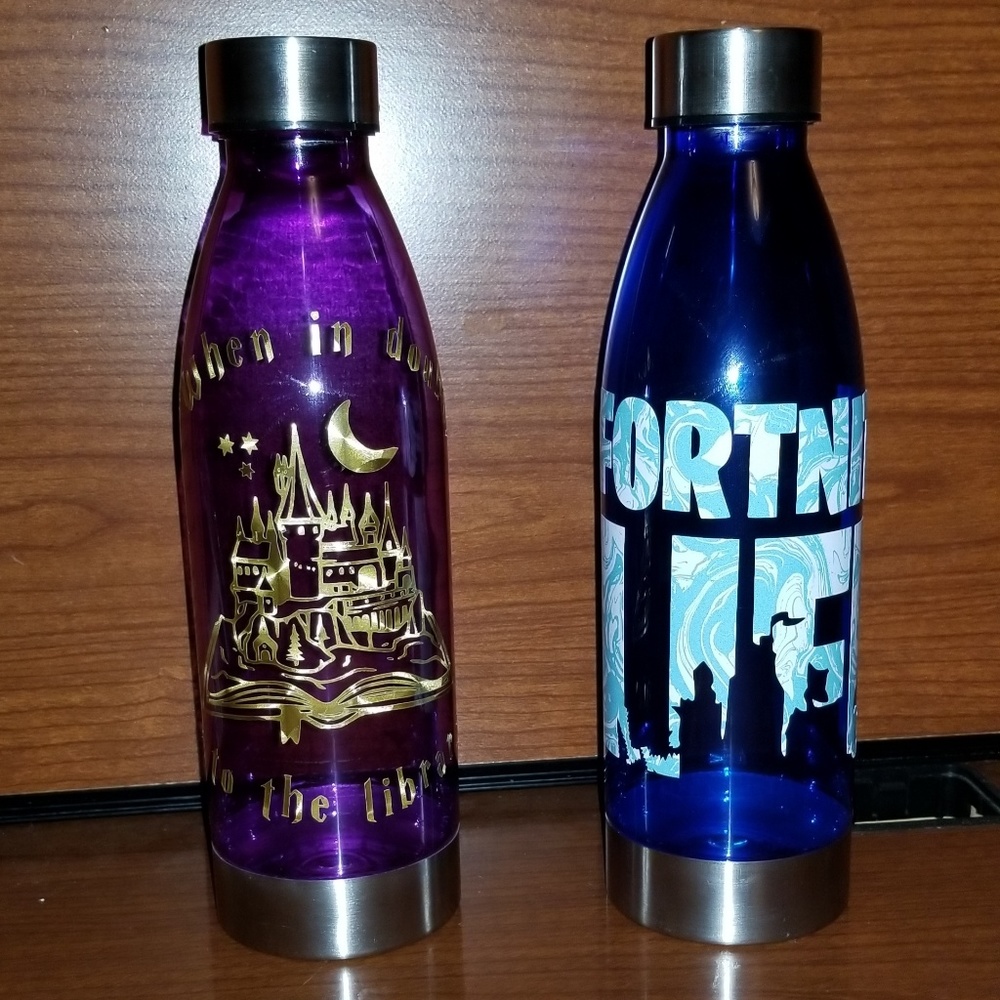Water bottles!
